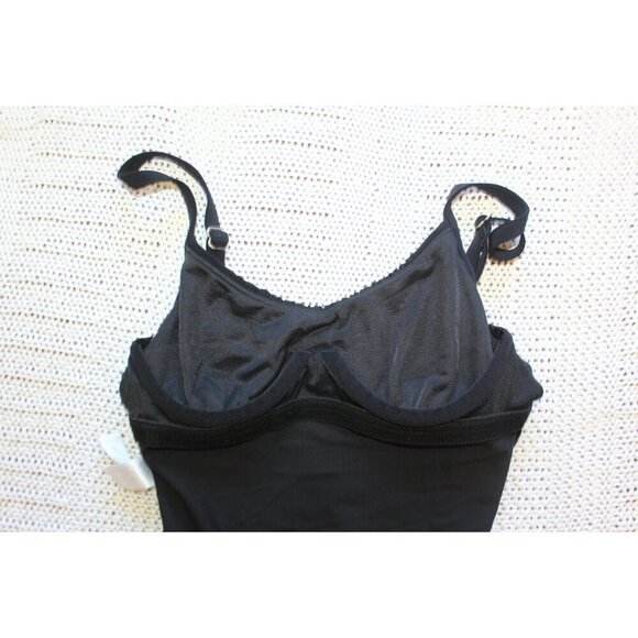 Magicsuit Shelly one piece Solid black swimsuit Underwire Size 6 drawstrings - Picture 9 of 12